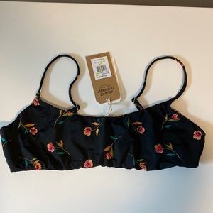 COPY - Billabong swimsuit top “golden shore skinny” Large